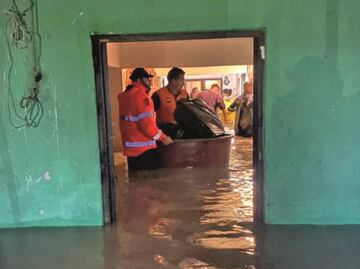 Desbordamiento de río inunda cientos de casas en 4 municipios de Guanajuato