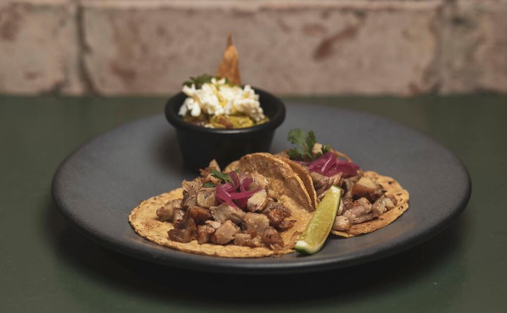 TACOS DE PANCETA Y GUACAMOLE. Foto: Edgar Silva Fuentes S. / EL UNIVERSAL