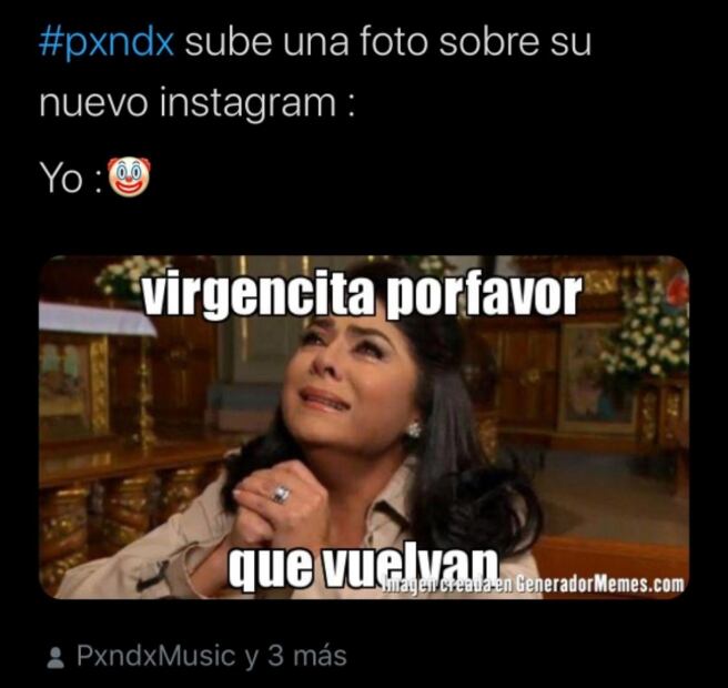 Pxndx emociona a sus fans con ¿posible regreso?