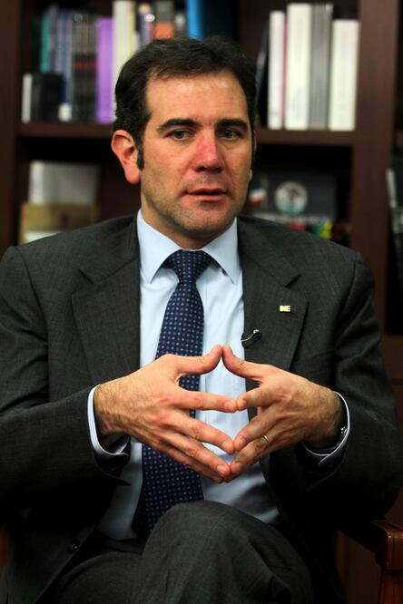 Lorenzo Córdova Vianello, Consejero presidente del INE (GERMÁN GARCÍA. EL UNIVERSAL)