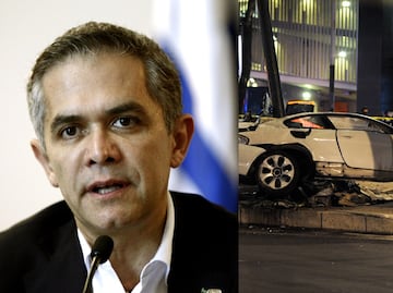 Chofer de BMW que chocó en Reforma no permitió hacerse exámenes de sangre: Mancera