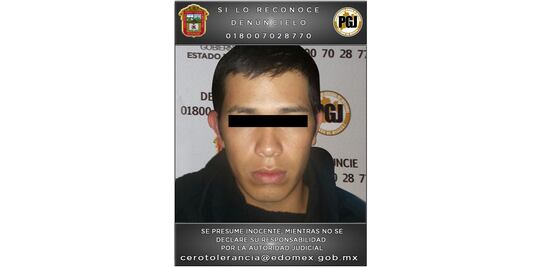 Cae en Iztapalapa fugado del penal de Barrientos