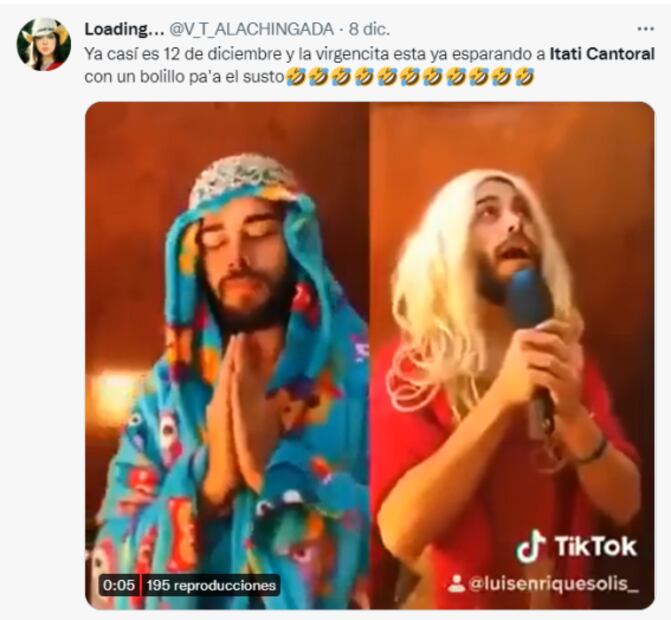 Usuarios en redes recuerdan las icónicas "Mañanitas a la Virgen" de Itatí Cantoral