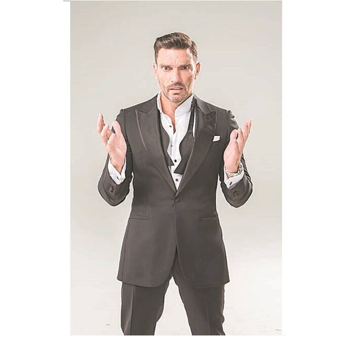 El montaje está basado en las relaciones amorosas del actor. Foto/Hector O.Torres