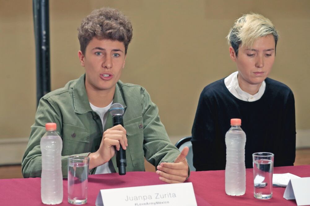 El youtuber subrayó los avances de LoveArmyMéxico. (IRVIN OLIVARES. EL UNIVERSAL)