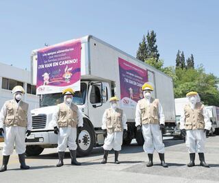 En SLP entregan a familias apoyos alimentarios 