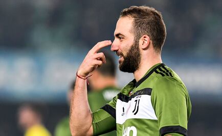 Higuaín le da el liderato a la Juventus en Serie A