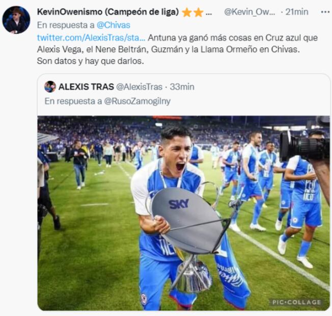 Cruz Azul se coronó en la Copa Sky y los memes se burlan de Chivas