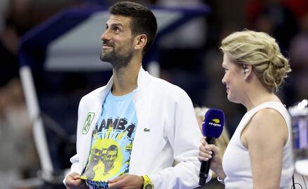 VIDEO: Novak Djokovic rinde homenaje a Kobe Bryant tras ganar el US Open
