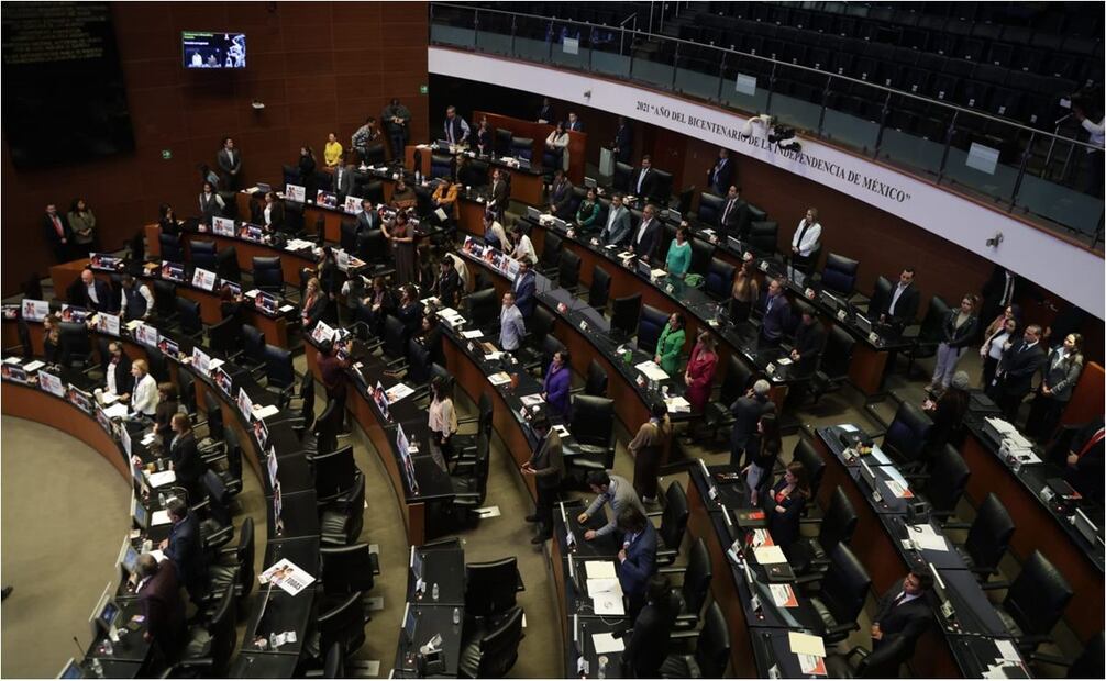 Senado de la República discute la Supremacía constitucional este 24 de octubre del 2024. Foto: Carlos Mejía/EL UNIVERSAL