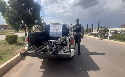 Decomisan armas de alto calibre, vehículos blindados y narcóticos durante cateo en Sonora