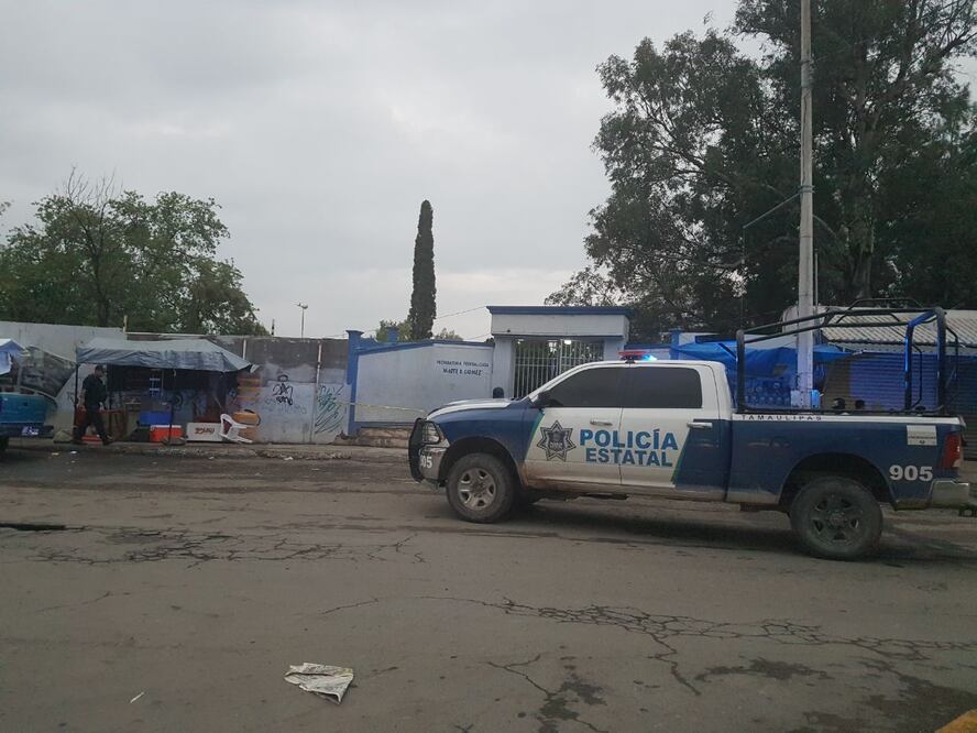 (Los estudiantes fueron heridos a balazos en la Preparatoria Federalizada 1 de Ciudad Victoria. Foto: Especial)