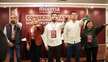Morena renueva dirigencia estatal en Oaxaca; Designan a Alejandro Velasco Armas como presidente del comité