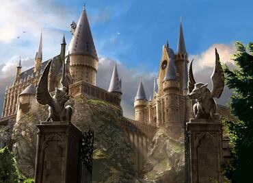 El castillo de Hogwarts cobra vida en Hollywood