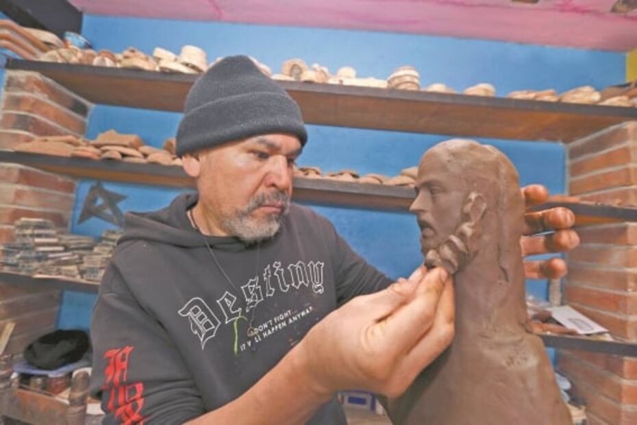 Nacimientos de barro, una tradición en peligro de desaparecer