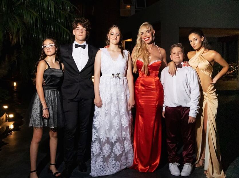 Ingrid Wagner tiene cinco hijos.
Foto: Instagram