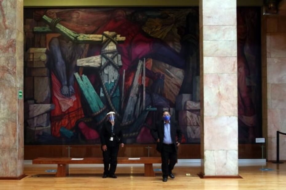 Reapertura del Palacio de Bellas Artes en septiembre del 2020. Carlos Mejía/ Archivo EL UNIVERSAL.