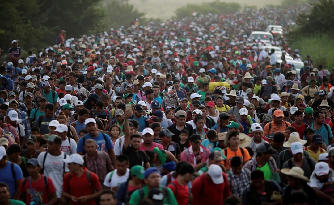 A caravan of thousands of migrants from Central America, en route to the United States - Photo: Ueslei Marcelino/REUTERS