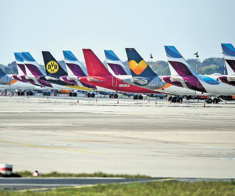La ALTA dijo que el tráfico entre países de la región cayó 66%. Los pasajeros comentan que no viajarán a otro país si existe una posibilidad de cuarentena. Foto: ARCHIVO EL UNIVERSAL