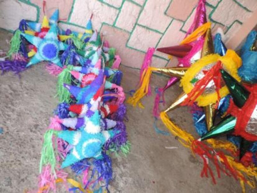 "​Mi abuelo hacía piñatas. Somos la tercera generación"