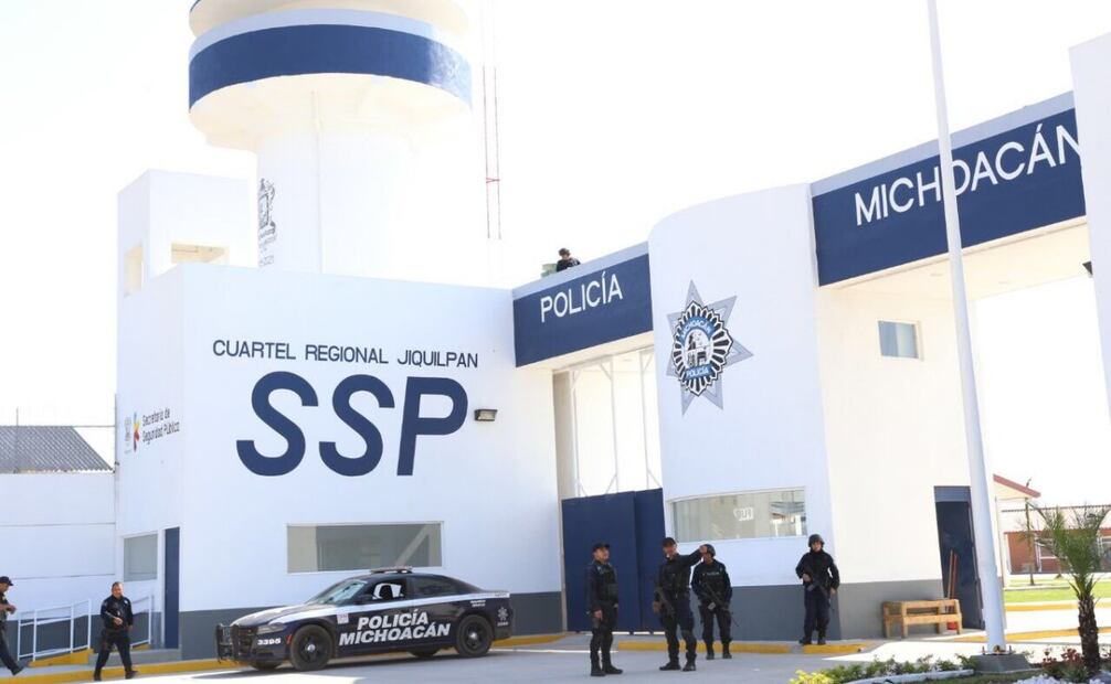 Cuartel regional de Jiquilpan. Foto: X @Silvano_A