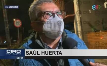 Las palabras del diputado Saúl Huerta antes de entregarse a las autoridades de la CDMX