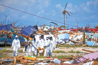 Ahora "Humberto" amenaza a las Bahamas