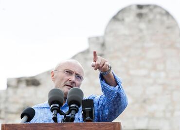 Phil Collins, víctima de falsificación, al adquirir piezas históricas apócrifas de origen texano