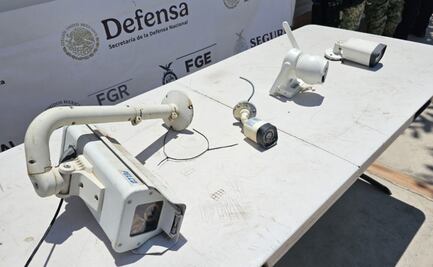 En 9 días, fuerzas federales desactivan 51 cámaras de videovigilancia ilegales en Culiacán; suman 2 mil 218 equipos retirados