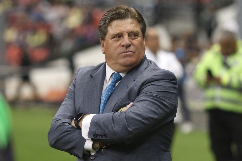 Miguel Herrera. Foto: EL UNIVERSAL