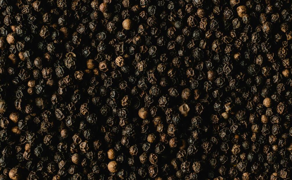 Pimienta negra. Foto: Pexels