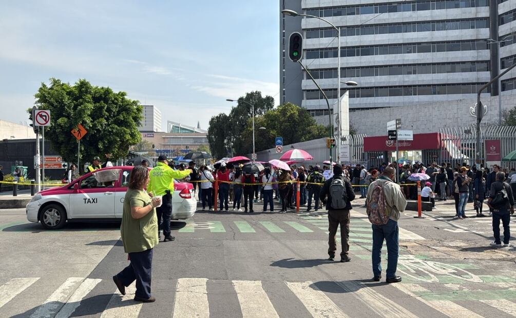 Movilizaciones de la CNTE en CDMX. Foto: Juan Carlos Williams