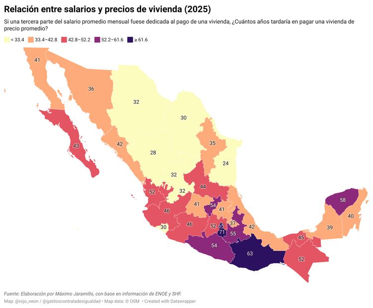 La crisis de vivienda es nacional