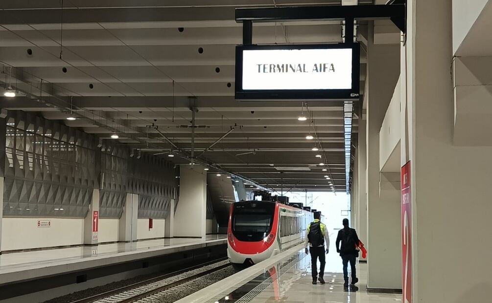 ¿Cuáles son las estaciones que componen el ramal del Tren Suburbano al AIFA? Foto: Gisela González