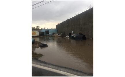 Lluvias dejan encharcamientos severos en Hidalgo