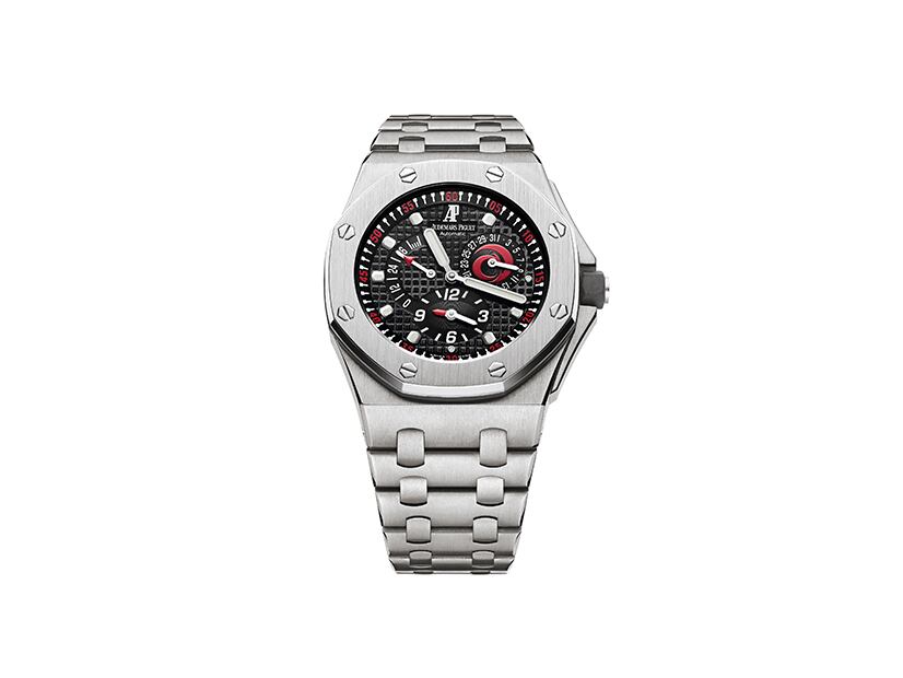 En 2003, el primer Royal Oak Offshore en colaboración con Alinghi (modelo 25995IP)