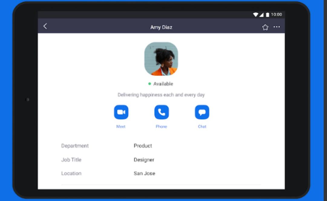Zoom ha ganado usuarios durante la contingencia sanitaria. 