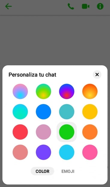 Cómo cambiar el color de Messenger de Facebook