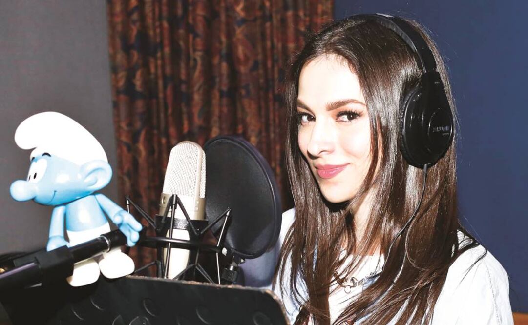 Paty asegura que está dedicada completamente a este doblaje (AGUSTÍN SALINAS. EL UNIVERSAL)