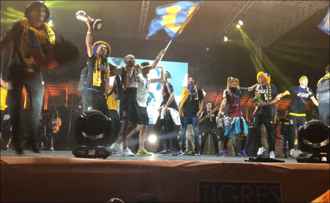 La ciudad de Monterrey no durmió tras el título de los Tigres. Foto: Twitter