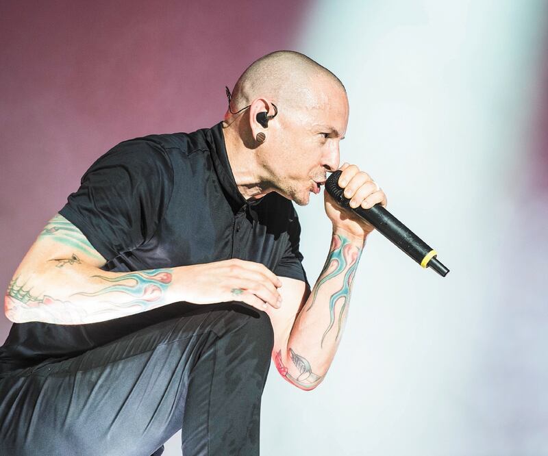 Chester Bennington se suicidó el 20 de julio de 2017 a los 41 años. Foto: ARCHIVO ELUNIVERSAL