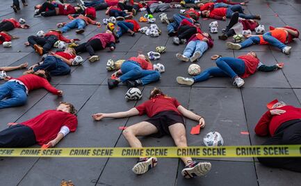 "La FIFA mata": realizan protestas en París contra el Mundial de Qatar