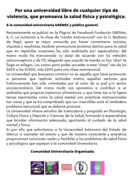 No quieren a Bárbara de Regil; estudiantes de la UAEMex rechazan clase de la actriz por “clasista, machista" y más