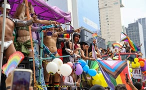 Asistencia a la Marcha del Orgullo. Foto: Karla Guerrero/ El Universal