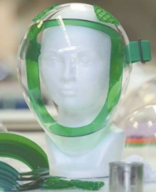Mexicans design innovative COVID-19 face shields