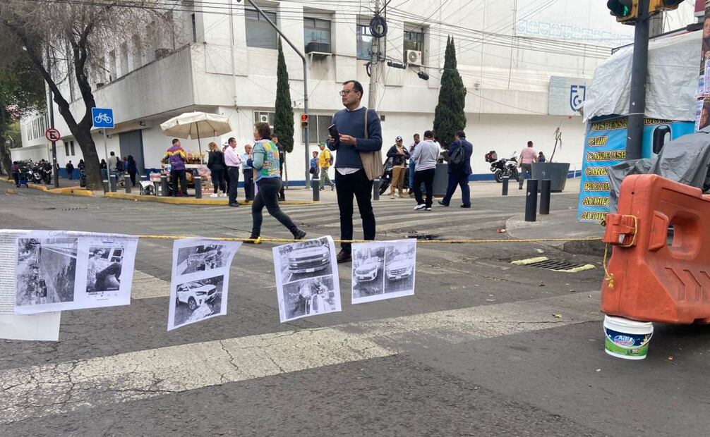 Familiares y amigos de motociclista fallecido, piden justicia. (04/02/2025) Foto: Juan Carlos Williams  | El Universal