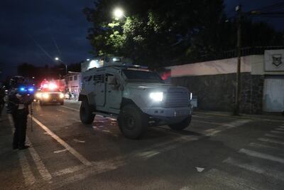 Trasladan a integrantes de La Familia Michoacana al penal de Santiaguito en Almoloya de Juárez