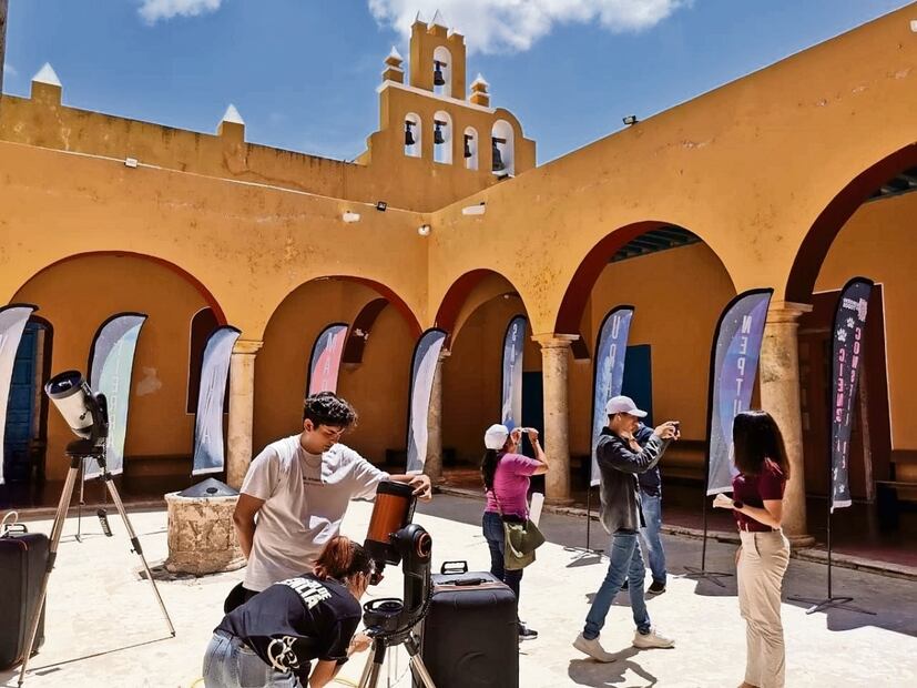En Campeche, los Centros de Investigación han hecho un gran aporte divulgativo para el eclipse. Foto: Comité Local de Eclipses