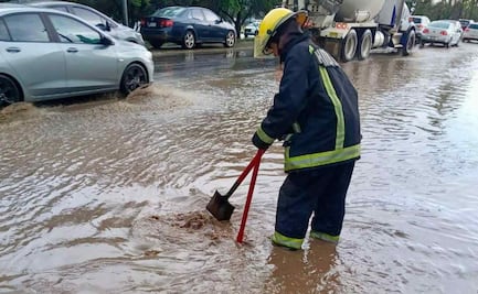 Tláhuac amanece inundada tras lluvias; así se ven las calles de la colonia Miguel Hidalgo