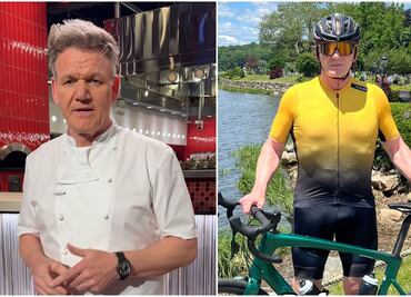 Chef Gordon Ramsay sufre terrible accidente en bicicleta: “tengo suerte de estar aquí”